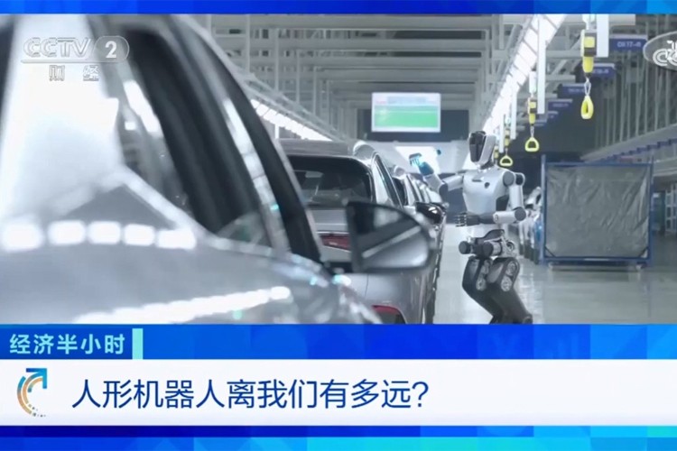 中央电视台《经济半小时》栏目对J9直营集团机器人的专题报道